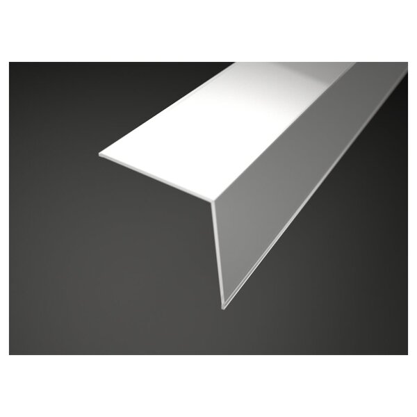 LED Eckprofil EP5X Abdeckung Opal/Weiß 1m