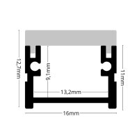 LED Bodenprofil BP6X 2m