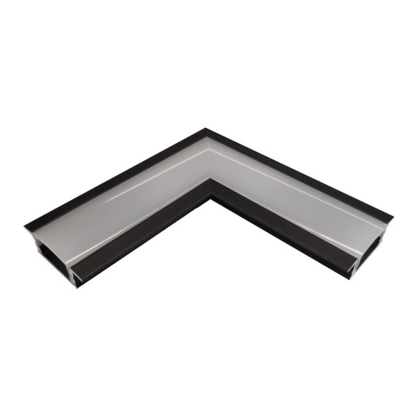 LED Einbauprofil EP1X Abdeckung Opal/Weiß