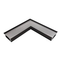 LED Einbauprofil EP1X Abdeckung Opal/Weiß