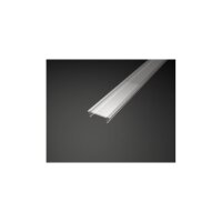 LED Profil Abdeckung flach transparent 1m (UX-B, universal)