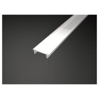 LED Profil Abdeckung flach opal/weiß 1m (UX-B,...