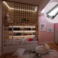 LED Einbauprofil EP16X 2m