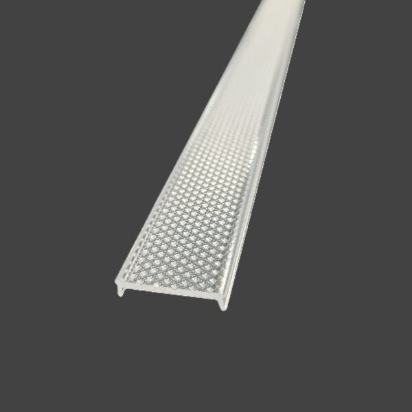 LED Trockenbauprofil TP18X Abdeckung Transparent 2m