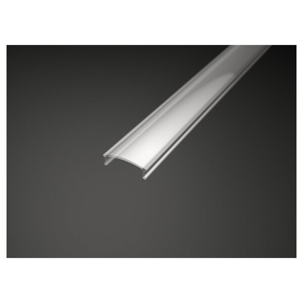 LED Einbauprofil EP2X Abdeckung Transparent 3m