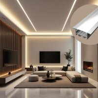LED Einbauprofil EP20X 2m