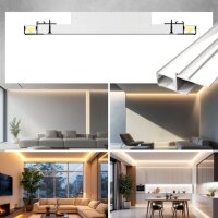 LED Profil für abgehängte Decken PD3 2m Weiß