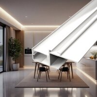 LED Profil für abgehängte Decken PD3 2m Weiß