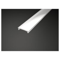 LED Einbauprofil EP6X Abdeckung Opal/Weiß 2m