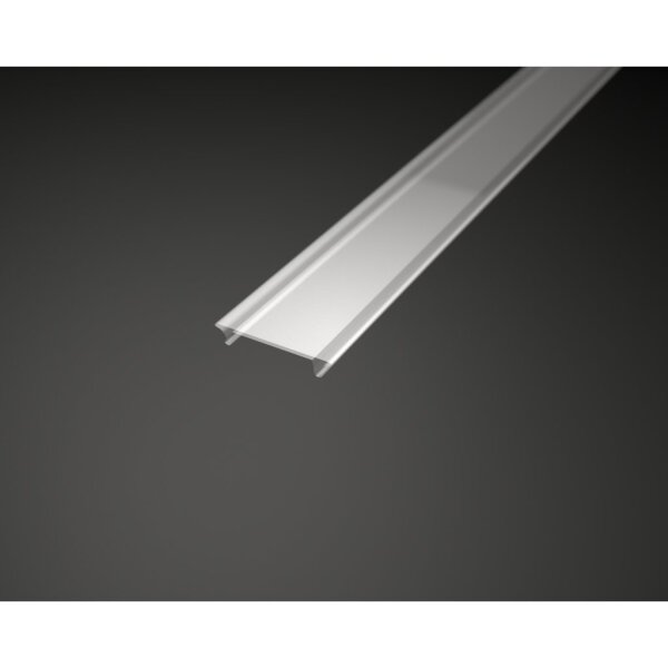 LED Profil UP10X Abdeckung Transparent 2m