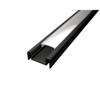 LED Profil UP13X 1m Schwarz