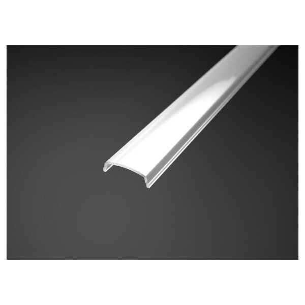 LED Profil UP5X Abdeckung Opal/Weiß 1m