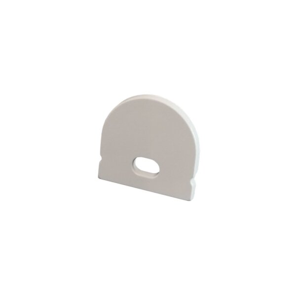 LED Profil Endkappe UP8X mit Loch