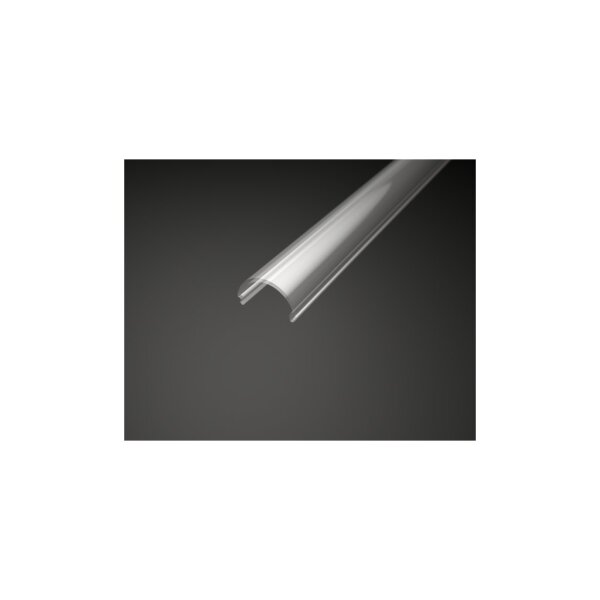 LED Profil UP8X Abdeckung Transparent 1m