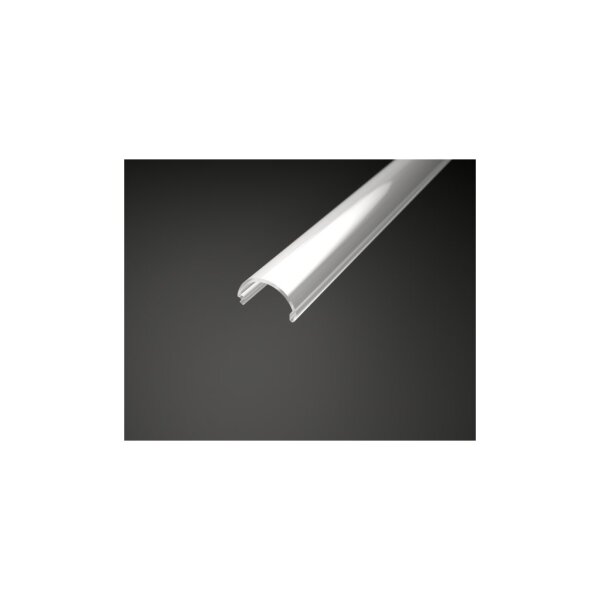 LED Profil UP8X Abdeckung Opal/Weiß 2m