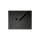 LED Profil UP9X Abdeckung Schwarz 1m