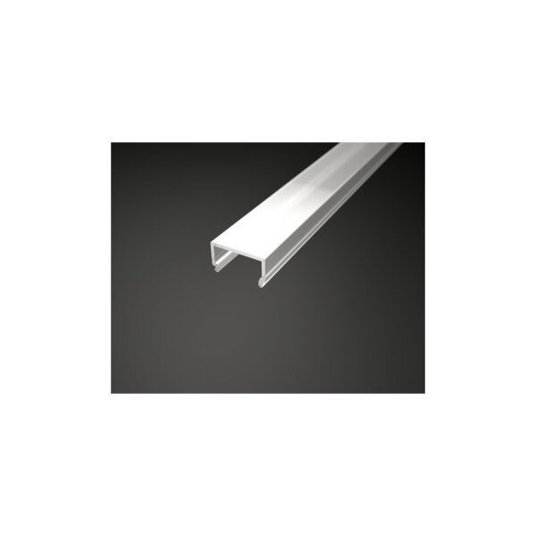 LED Profil UP9X Abdeckung Opal/Weiß 2m