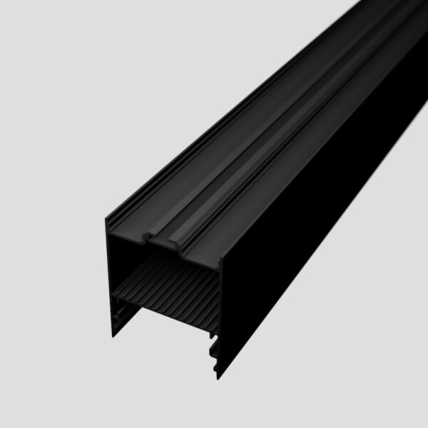 LED Profil für Hängeleuchten HP1X 2m Schwarz
