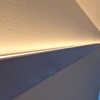 LED Wandprofil WP1X 2m Schwarz