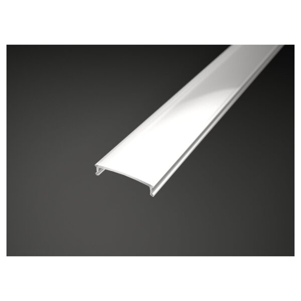 LED Profil Abdeckung opal/weiß 2m (UX-C, universal)
