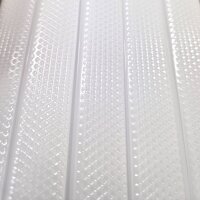 LED Profil Abdeckung prismatisch opal/weiß 2m...