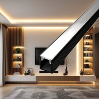 LED Profil Slim SP1X 2m Schwarz