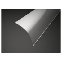 LED Eckprofil EP4X Abdeckung Transparent 1m